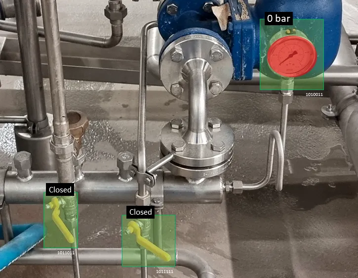 AI recognition of pressure